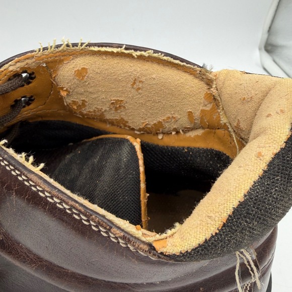 Vintage Doc Dr. Martens Boots Brown Men‎ 13 Grunge Combat Biker Workwear READ main image 14